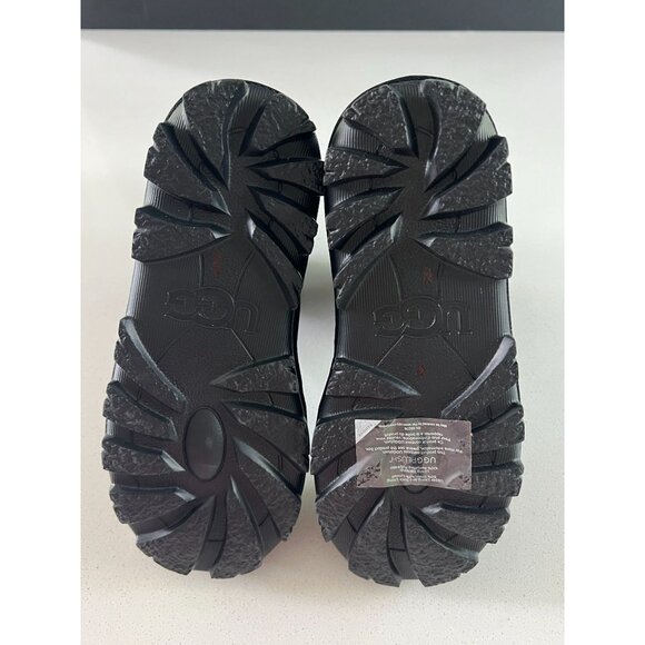 UGG Womens Black Suede Snow Boots Size 5 - Picture 4 of 7